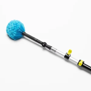 Telescopic Aluminum Pole High Reach Cobweb Duster Ceiling Broom Window Cleaning Tools Handheld Cleaning Brush Extendable