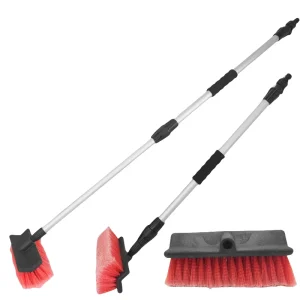 Telescopic Extendable Pole Car Wheel Care Wash Cleaner Brush Profession Car Cleaning Tool Multifunction Details Brush