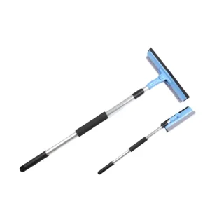Telescopic Handle Rotating Head Cleaning Squeegee