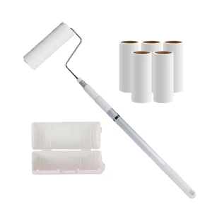 Telescopic Home Floor Lint Pet Hair Remover Sticking Lint Roller for Pet Hair Sticky Remover