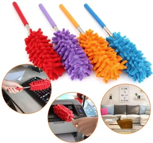 Telescopic Microfiber Hand Feather Duster Dusters for Cleaning