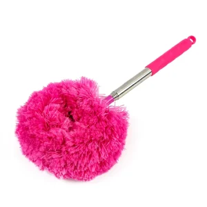 Telescopic Round Magic Mini House Cleaning Extendable Microfiber Duster