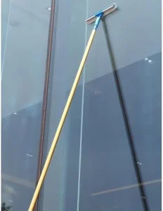 Telescopic Window Cleaning Pole 7.5m High Reach Squeegee & Indoor/Outdoor Cleaning Kit for Tall Windows