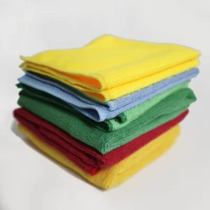Terry Household Cleaning Tools Accessories Blue and Soft Cleaning Cloths for Furniture and Table Cleaning Cloth for Home