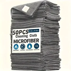 Thick Microfiber Cleaning Cloths Lint-free Reusable Towels Absorbent for Car Window Cleaning Durable Cleaning Towel Cloths