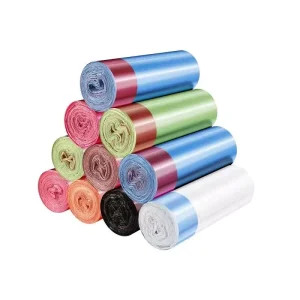 Thickened Drawstring Garbage Bag Household Portable Black Large Kitchen Automatic Closing Plastic Bag Trash Bag