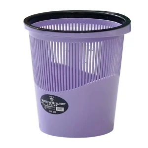 Thickened Hollow 6L Plastic Trash Can PP Material Household Waste Bin Without Cover with Compression Ring