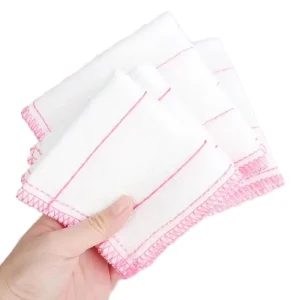 Thickened Kitchen Microfiber Cloth Pure Cotton Gauze Dishwashing Tablecloth Non-Oil Non-Hair Absorbent Cleaning Rag