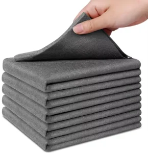 Thickened Microfiber Glass Cleaning Cloth