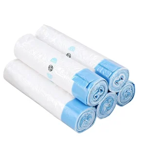 Thickened Plastic Commercial Drawstring Garbage Bags Project Solution Capability None for Household Kitchen Toilet Use