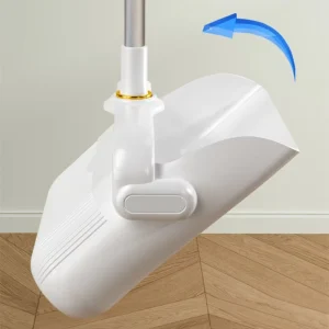 Thickened Soft Bristle Broom and Dustpan Combo Set for Home Use Long Handle Hair Resistant Broom