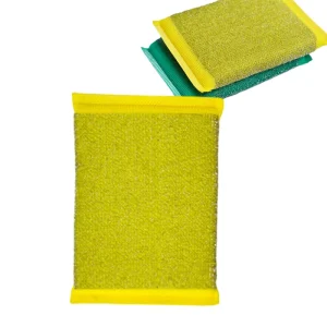 Thickened Stainless Scouring Pad Scourer with Ergonomic Grip Design for Kitchen Cleaning