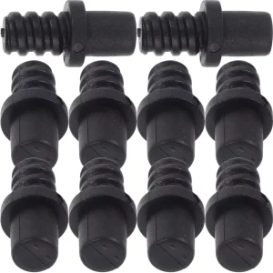 Threaded Tip for Mop Handle Rod Broom Pole Duster Extension Pole Replacement Secure Stable ABS Material Handle Accessory