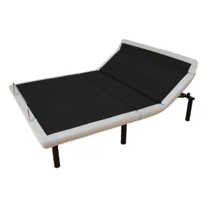 Three Okin Motor Electric Adjustable Bed Metal Base with Zero Gravity