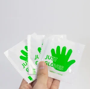 Timiperous 100% Biodegradable Corn Starch PLA PBAT Food Grade Household Disposable Gloves with Customized Size and Thickness