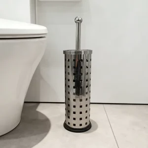 Toilet Brush Holder Set Bathroom Toilet Cleaning Essential Stylish Functional Toilet Brush for Daily Sanitation