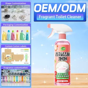 Toilet Cleaner Stain Remover Deodorizing Anti-Yellow Cleaner 500ml