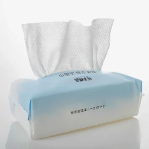 Top Seller Thick Disposable Cotton Cleaning Wipe Square Face Towel Nonwoven Dry Cleaning Pad