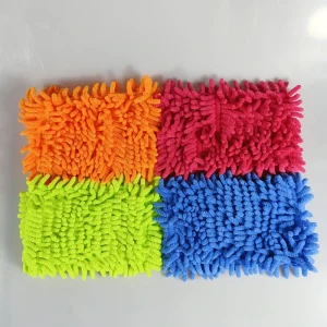 Top Selling High Quality Chenille Magic Cleaning Flat Mop Folding Chenille Replacement Flat Mop for House Clean