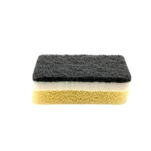 Top Selling Pu PA Sustainable Rectangle Dishwashing Scouring Pads Non Scratch Cleaning Sponge Scouring Pad for Kitchen