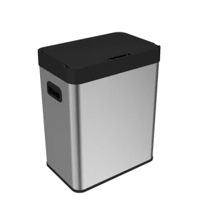 Touchless Rectangular Garbage Bin for Home Kitchen Office Trash Can