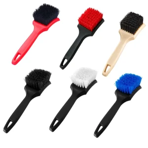 Tough Car Cleaning Brushes with Anti Slip Handle Scrubs Floor Mats and Cleans Tires with Ease