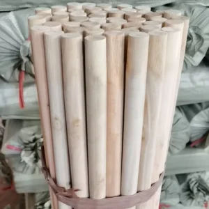Tough and Strong Natural Wood for Mop Stick Home Cleaning Tools Broom Handles Broom and Dustpan Set Wooden Sticks