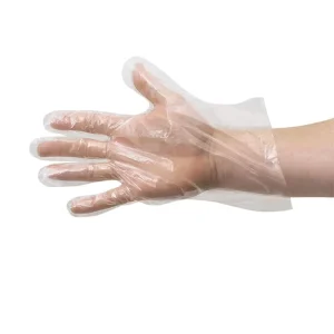 Transparent HDPE Household Disposable Gloves Food Grade Plastic Bag for Kitchen Use