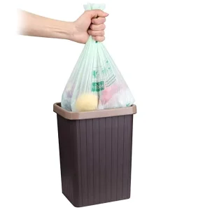 Transparent Kraft Aluminum Foil Pouch Disposable Plastic Shopping Bag Eco Friendly Household Food Waste Print