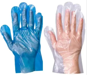 Transparent PE Disposable Food Gloves Cleaning Plastic Gloves