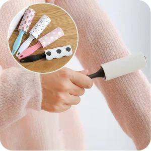 Travel Size Mini Lint Roller Pet Hair Lint Removal Sticking Roller with Disposable Tape Portable Mini Lint Remover