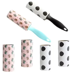 Travel Size Mini Strong Sticky Manual Plastic Pet Hair Remover Lint Roller