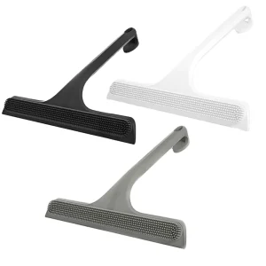 Two in One Glass Wiper Cleaning Brush for Window Mirror Surface Multi functional Cleaning Silicone Glass Wiper