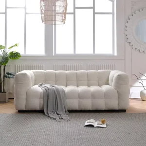 U Best Modern Living Room Minimalist Design Comfortable Sofa Recliner Upholstered Stretch Fabric Sofa