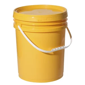 UMETASS 20L 5 Gallon Plastic Pail with Lid Sealed Bucket for Chemicals Liquids