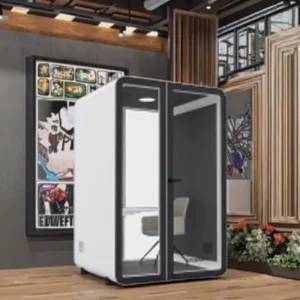 UNIBOOTH Durable Multifunction Soundproof Privacy Pods Modern Design Movable Working Space for Home Office Gym Apartment Use