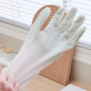 UPRefine PVC Food Grade Eco Friendly Durable Reusable Waterproof Non Slip Medium Thickness Household Gloves