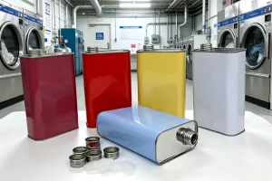 Ultra Concentrated Laundry Detergent Stainless Steel Packaging Fully Recyclable Metal Cans