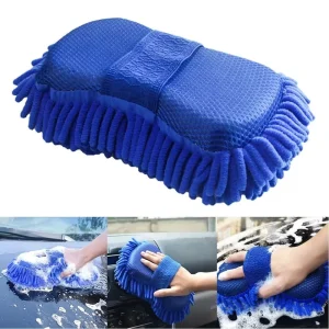 Ultra Fine Fiber Car Wash Machine Sponge Brush Cleaning Car Care Brush Washing Towels Car Gloves Styling Accessories W24 712