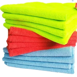 Ultra Plush 40*40 300GSM Microfiber Car Cleaning & All Purpose Towels Streak Free Kitchen Rags for Floors High Quality