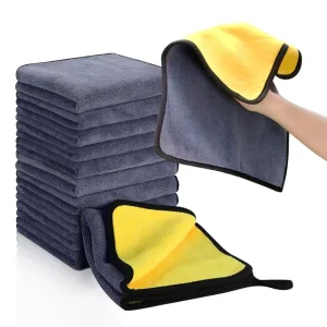 Ultra Soft Absorbent Microfiber Fabric Rags Cars Wash Micro Fiber Towel Cloth for Car Cleaning 50×60 800gsm