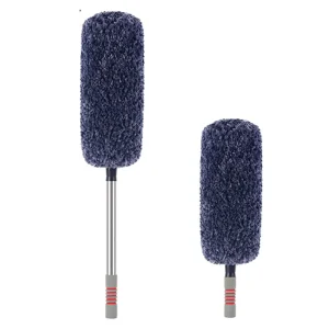 Ultra Soft High Efficiency Durable Microfiber Car Duster with Storage Bag Lint Free Pollen Removing Brush