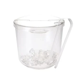 Unbreakable Bucket for Cocktail Small Ice Buckets with Lid Camping