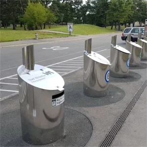 Underground Waste System Smart Trash Can Underground Garbage Lift Bins Waste Container and Garbage Station Trash Garbage