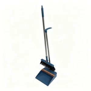 Unique Features Long Handle Folding Broom Set with Dustpan Broom Head Made of Plastic PET PP and Bristle for Home Cleaning