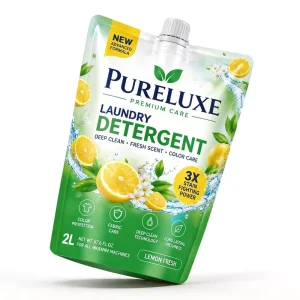 Universal Spout Pouch Liquid Laundry Detergent Refill Bag Stand up Pouch Custom Logo FDA REACH OEM ODM