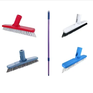 V Shape Swivel Corner Scrub Stiff Bristle Tile Grout Cleaning Kitchen Shower Surface Ground Brush