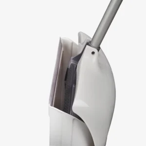 VIPaoclean Broom and Foldable Dustpan Set Brooms Dustpans for Floor Cleaning