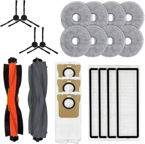 Vacuum Accessories Kit Compatible with X20+ X10+ Sweeper Robot Vacuum and Mop Cleaner Replacement Parts