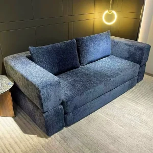 Vacuum Compression Fabric Sofa Bed, Foldable Modular Design